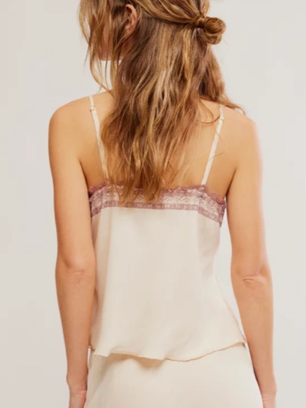 🆕 FP Intimately Lace Maxi Skirt Set Lingerie Slip Camisole WISH YOU WERE HERE XL - Picture 10 of 13